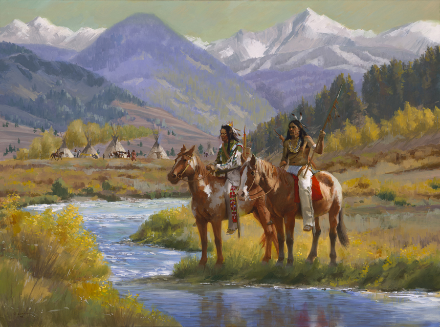Blackfoot Searchers On The Gallatin