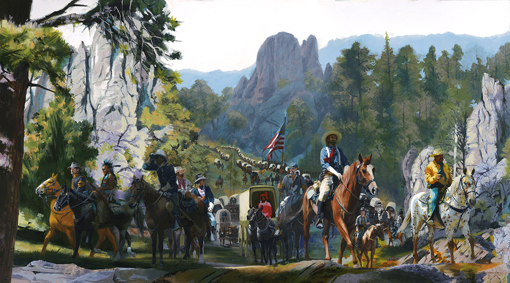 Custer in Black Hills