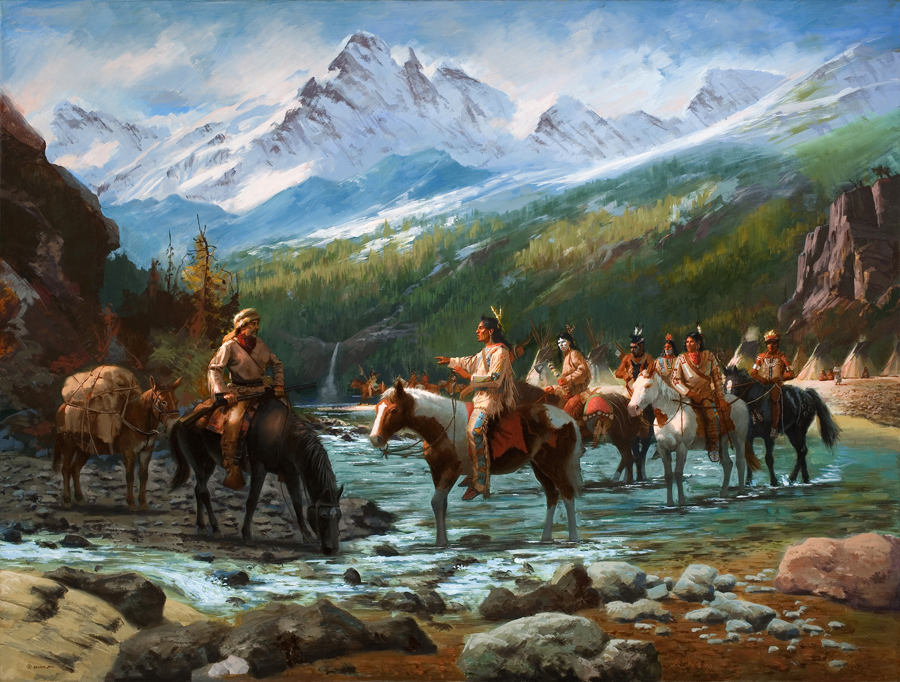 John Colters Encounter With The Blackfoot
