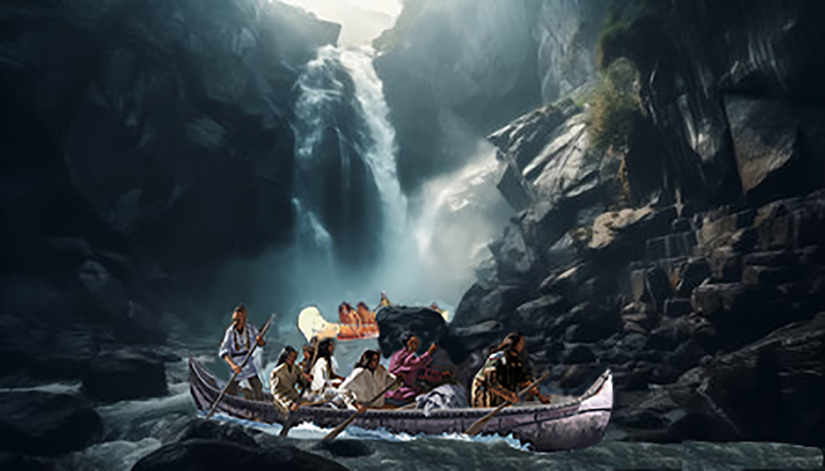 Passage Through the Canyon